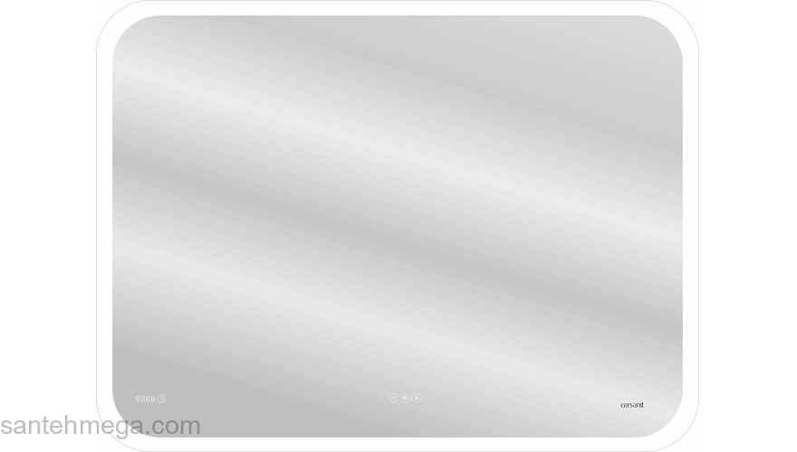 CERSANIT Зеркало LED 070 DESIGN PRO 100 LU-LED070*100-p-Os. Фото