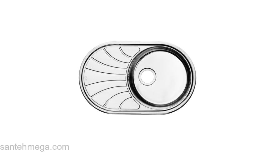 Мойка нерж. сталь шелк 770*480 Suno S IDDIS SUN77SDi77. Фото