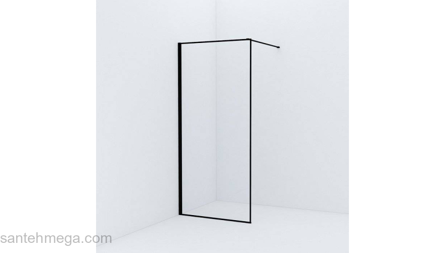 Душевая перегородка Walk In черный 90x195 Slide IDDIS SLI8BS9i23