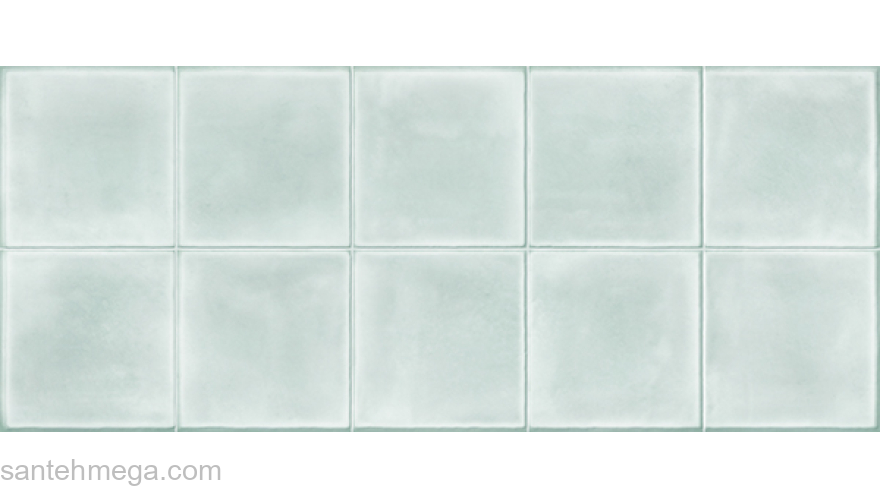 Gracia Ceramica 010100001234 Плитка облицовочная Sweety 250х600 turquoise square 05. Фото