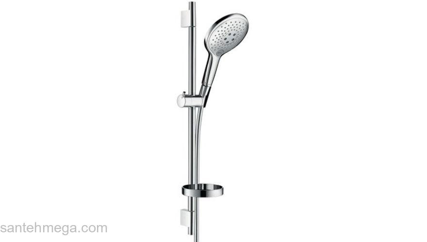 Душевой гарнитур Hansgrohe Raindance Select 150 3iet 65cm хром 27802000. Фото