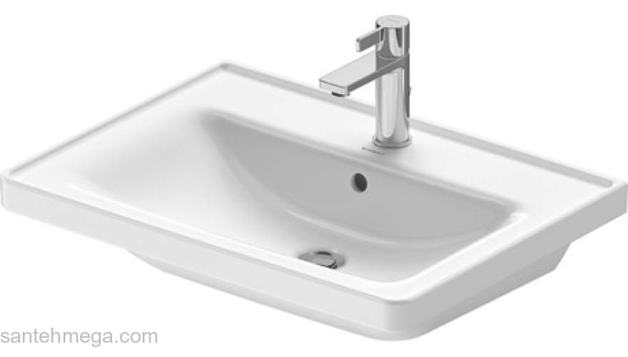 Раковина встраиваемая DURAVIT D-Neo 60х48 2367650000. Фото