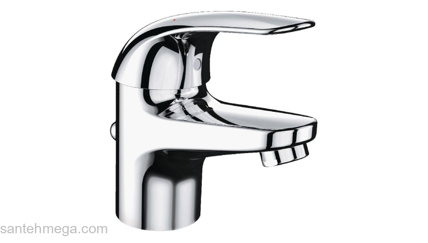 GROHE 23262000 Euroeco Смеситель для раковины со сливным гарнитуром. Фото