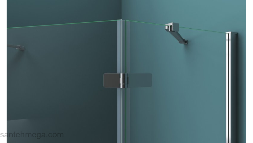 Душевой угол BELBAGNO KRAFT-P-1-90-C-Cr-L. Фото