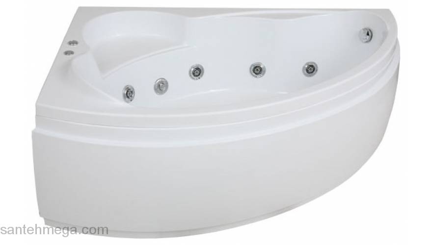 Ванна BAS Лагуна 170х110. Фото