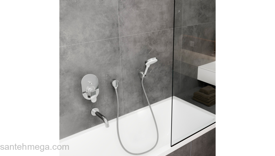 Излив на ванну HANSGROHE  Vernis Blend 71420000 хром. Фото