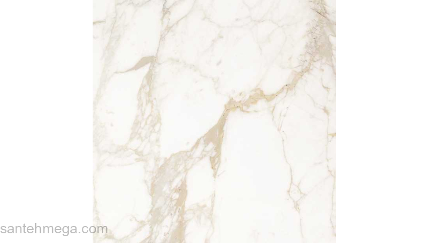 BELLEZA MARBLE 9A0510 Керамический гранит Saint Laurent 607х607х10 белый. Фото