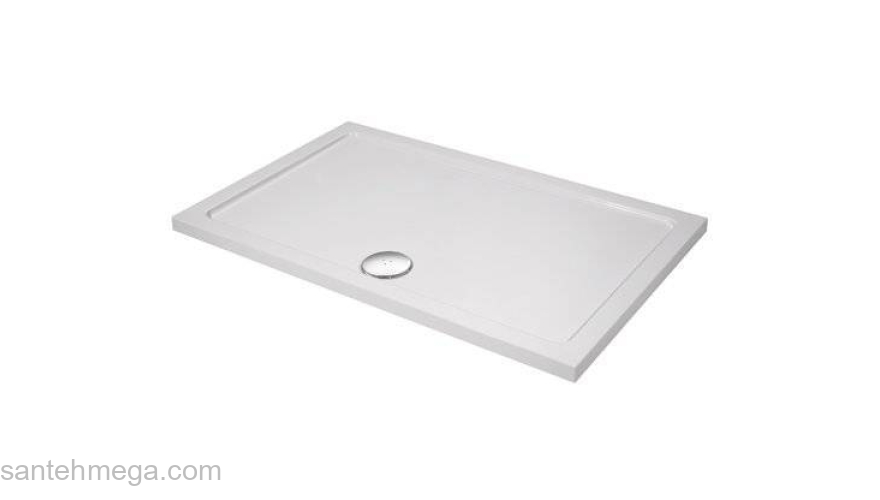 Душевой поддон SMC (стеклокомпозит) CEZARES TRAY-M-AH-120/80-35-W. Фото