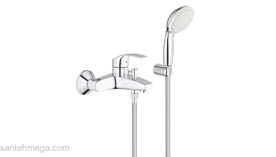 GROHE 3330220A ESM 2015 Смес.д.ванны с душ.набором. Фото