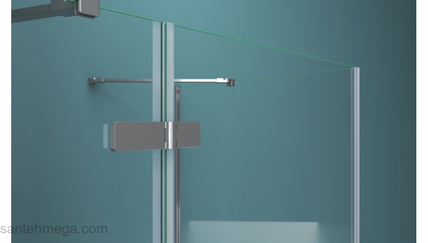 Душевой угол BELBAGNO KRAFT-A-12-100-C-Cr-R. Фото