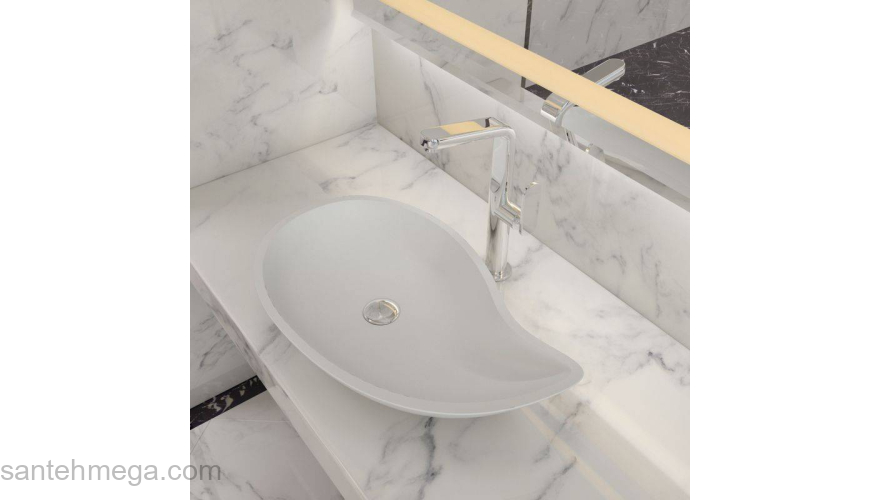 Раковина NS BATH NST-6538M (матовая) 65х38. Фото