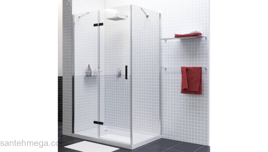 Душевой уголок WASSERKRAFT Aller 10H07L BLACK MATT. Фото