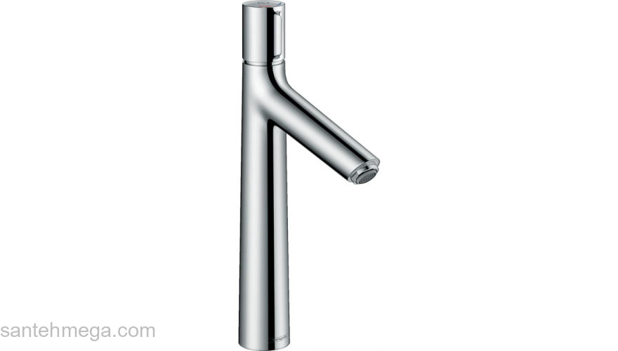 Смеситель для раковины Hansgrohe Talis Select S 190, однорычажный, без сливного набора 72045000, хром. Фото