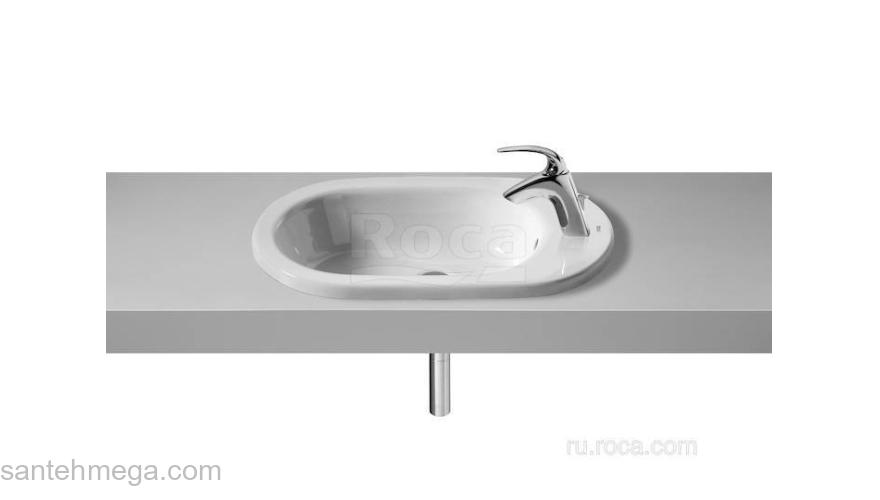 Раковина встраиваемая ROCA Meridian-N 60x34 32724E000. Фото