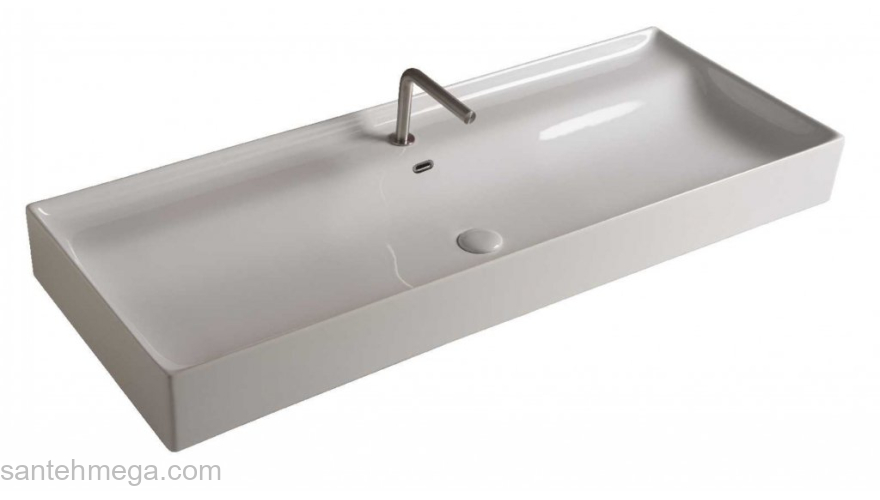 Раковина TECLA Touch 121х46 TC08011. Фото