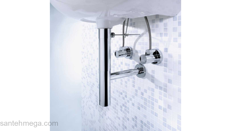 Сифон для раковины Hansgrohe Flowstar 52100000. Фото