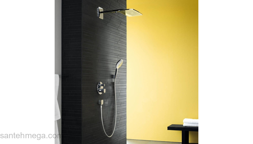 Ручной душ Hansgrohe Raindance Select 150 белый/хром 28587400. Фото