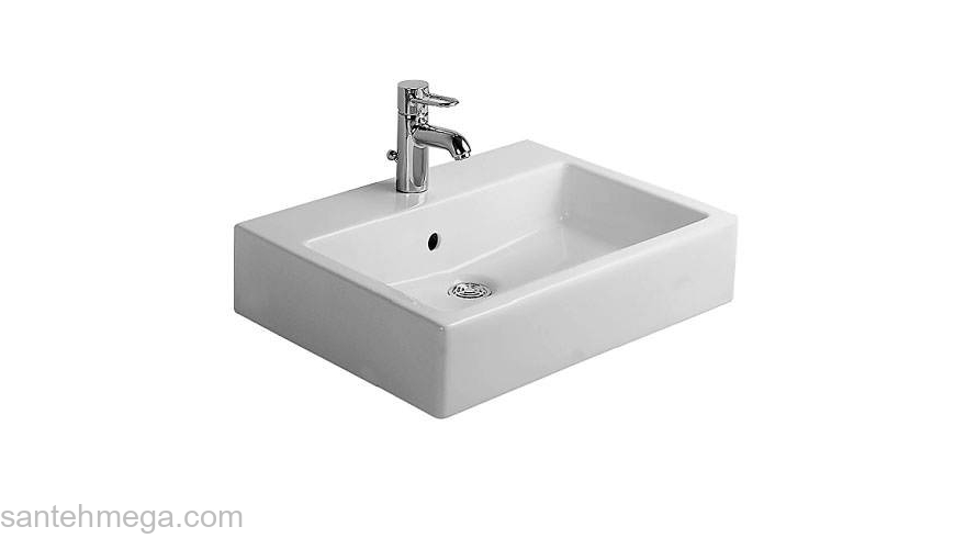 Раковина для столешницы шлифованная DURAVIT Vero 60х47 0454600027. Фото