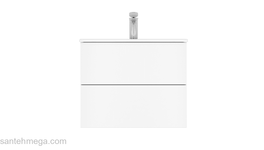 База под раковину подвесная 60 см, белый глянец AM.PM Spirit 2.0 M70AFHX0602WG. Фото