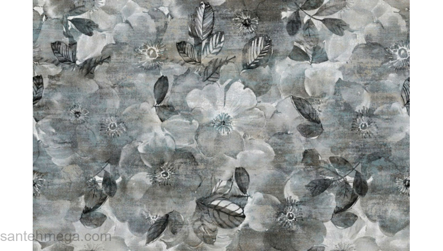 Gracia Ceramica 010301002126 Панно Lauretta 500х600 black 01