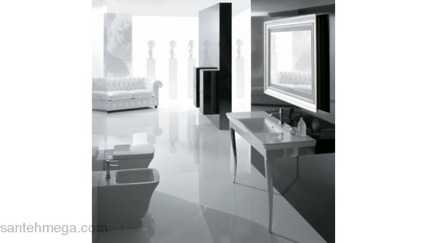 Унитаз приставной CERAMICA GLOBO SPA Relais Vasi e Bidet 56.36 RE001.BI. Фото