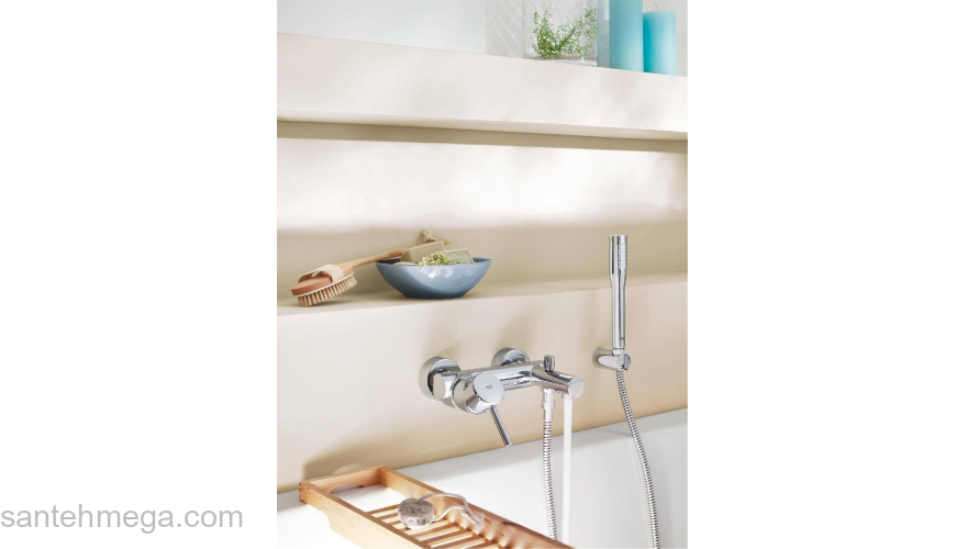 Смеситель для ванны GROHE Concetto 32211001. Фото