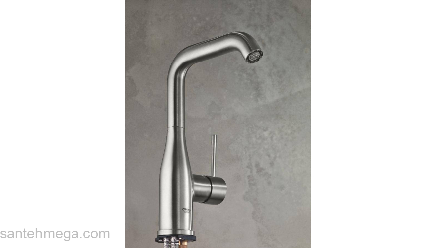 GROHE 32628DC1 Essence New Смеситель для раковины с высоким изливом, сливной гарнитур. Фото
