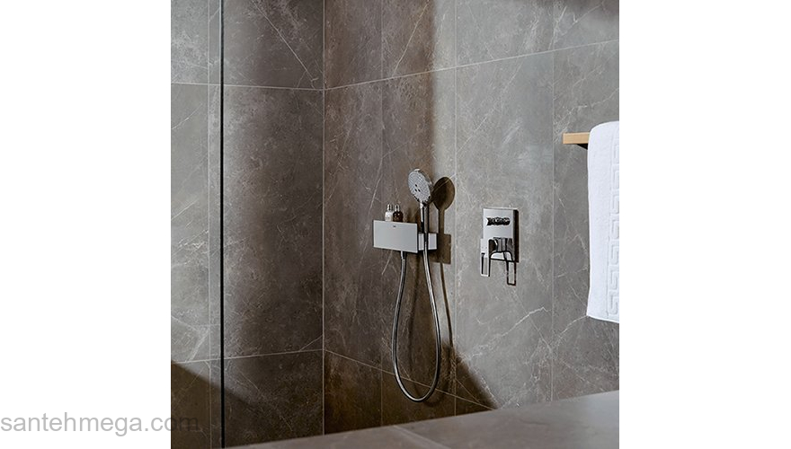 Шланговое подсоединение Hansgrohe Fixfit Porter 300 белый/хром 26456400. Фото