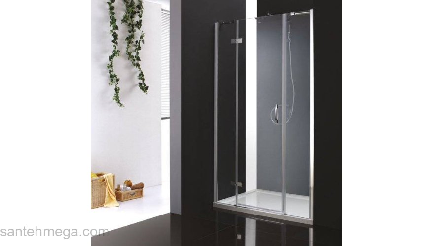 Душевая дверь CEZARES Bergamo BERGAMO-W-B-13-90+60/30-C-Cr-R. Фото