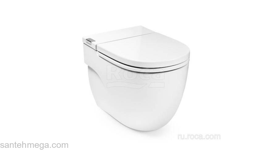 Унитаз подвесной электронный ROCA Meridian In-Tank 893302000. Фото