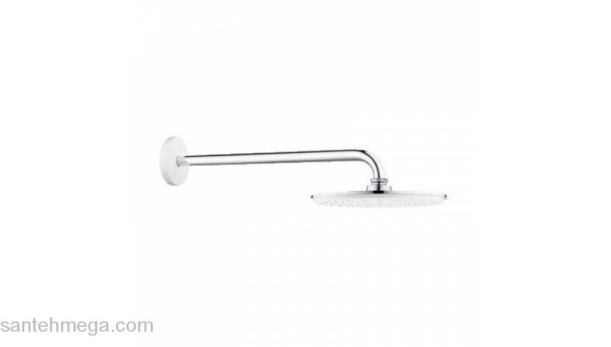 Верхний душ с душевым кронштейном GROHE Rainshower Cosmopolitan 26171LS0. Фото