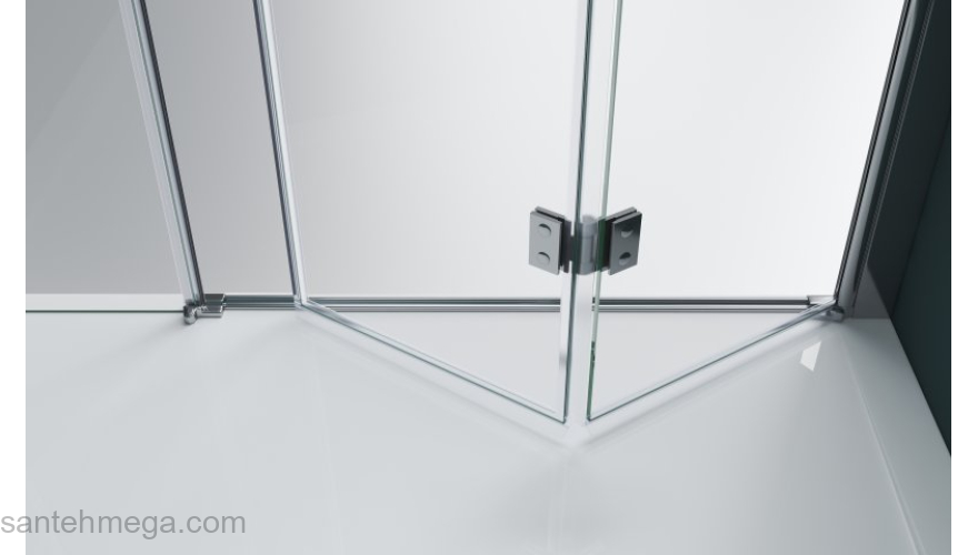 Душевая дверь BELBAGNO ALBANO-BS-13-30+100-C-Cr. Фото