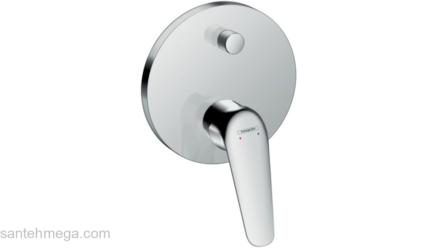 Смеситель для ванны Hansgrohe Novus 71045000 (внешняя часть). Фото