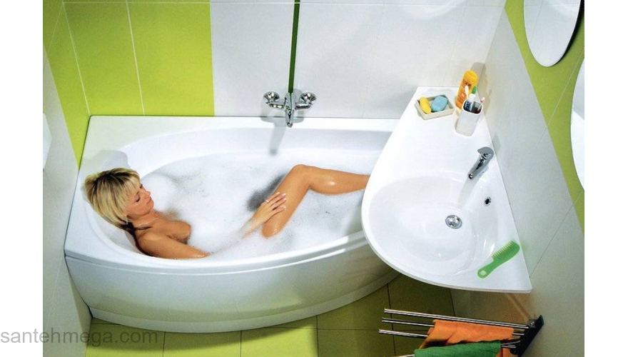 Ванна RAVAK Avocado 160х75 CH01000000 правая. Фото