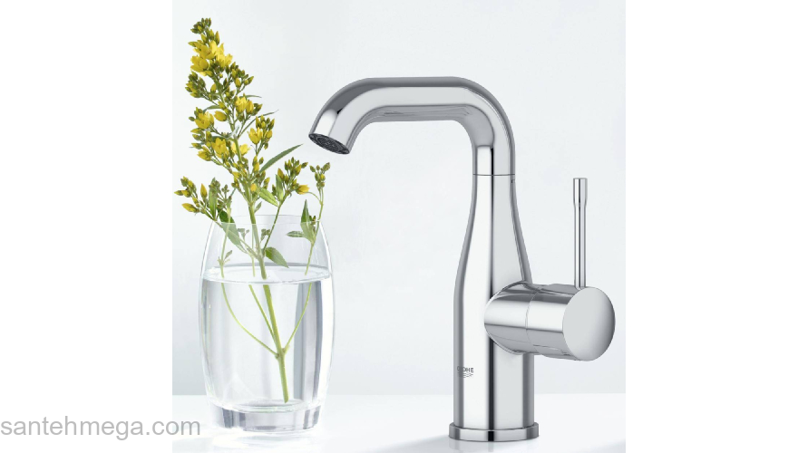 Смеситель для раковины GROHE Essence New 23463001. Фото