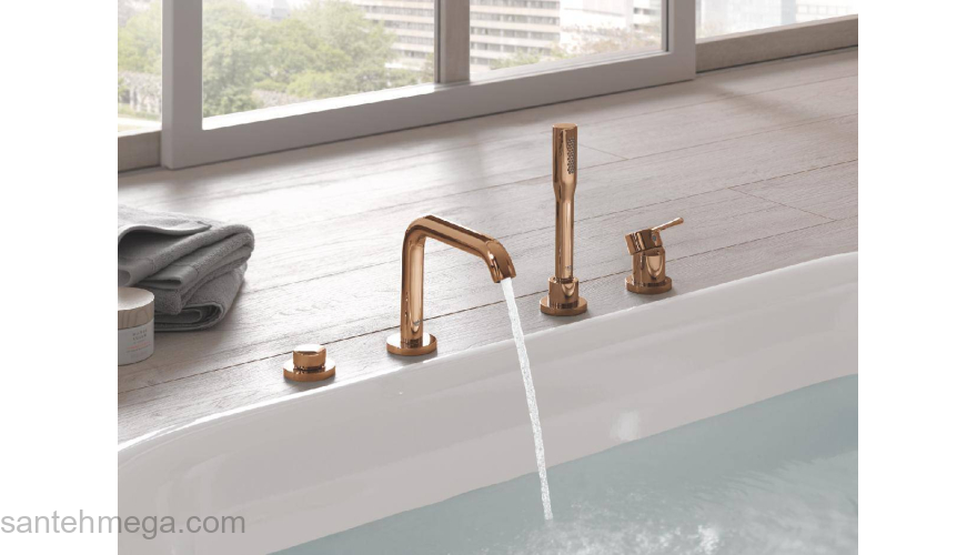 GROHE 19578DA1 Essence+ Смеситель для ванны на 4 отверстия. Фото