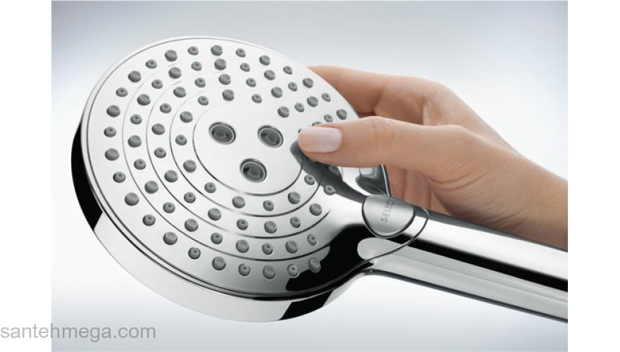 Ручной душ Hansgrohe Raindance Select S 120 3jet PowderRain 26014000. Фото