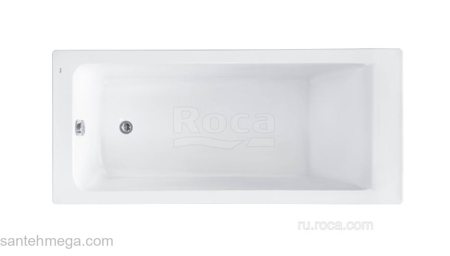 Ванна ROCA Easy 170x70 прямоугольная белая ZRU9302905. Фото