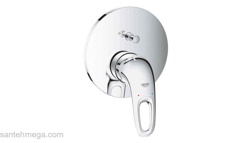 Смеситель для ванны GROHE 24049003 Eurostyle New, хром. Фото