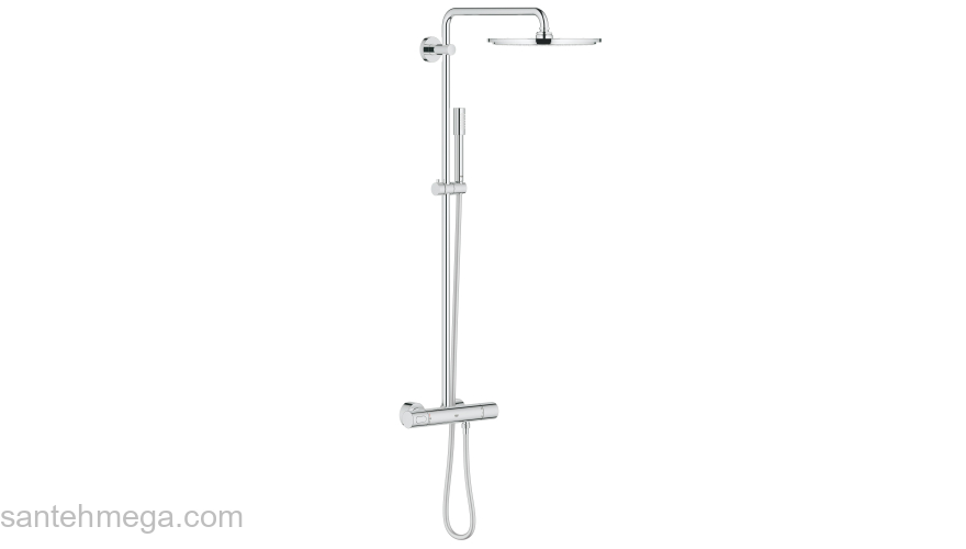 GROHE 27966000 Rainshower Душевая система с термостатом для душа с верхним душем Rainshower Cosmo 310 мм. Фото