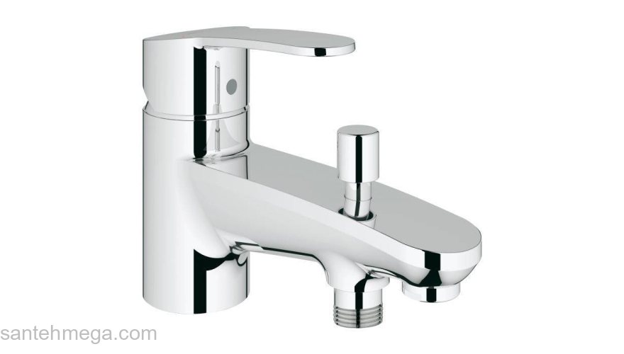 GROHE 33614002 Eurostyle Cosmopolitan Смеситель однорычажный для ванны, на бортик. Фото