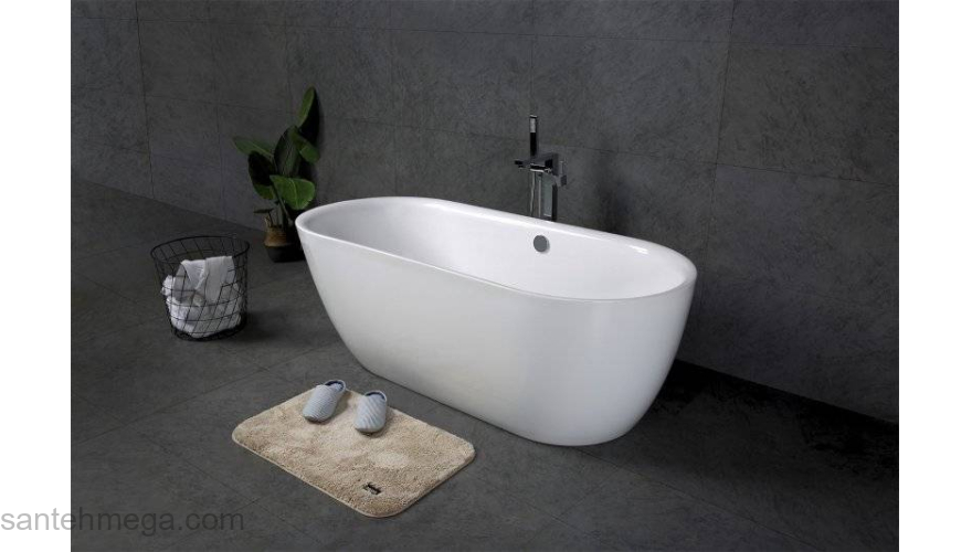 Ванна акриловая отдельностоящая BELBAGNO BB203-1800-830. Фото