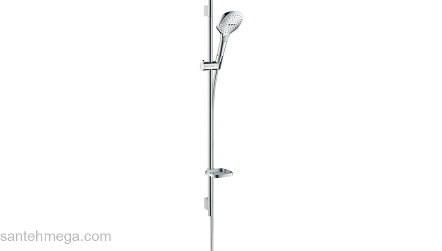 Душевой гарнитур Hansgrohe Raindance Select 120 3jet 90 (хром) 26621000. Фото