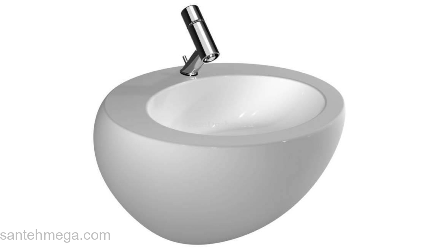 Раковина подвесная LAUFEN Alessi IL Bagno 52х52 8.1097.1.400.104.1. Фото