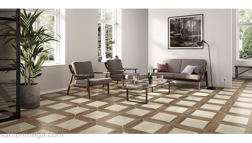 COLISEUMGRES 610010000831 Керамический гранит Гарда 450х450 белый