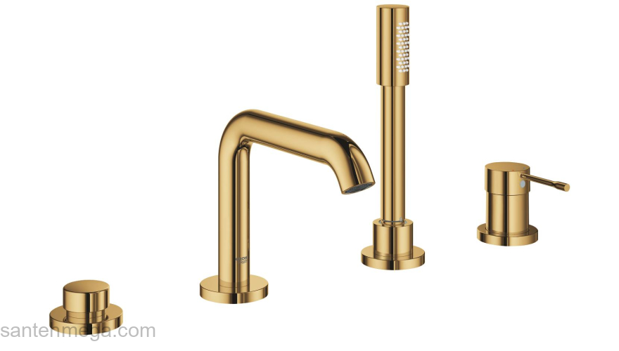 GROHE 19578GL1 Essence+ Смеситель для ванны на 4 отверстия. Фото