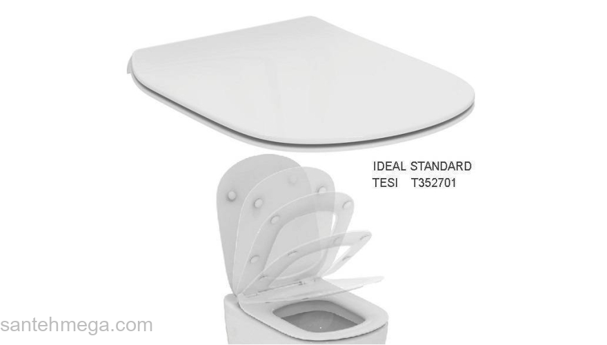 Сиденье IDEAL STANDARD Tesi Soft-Close T352701. Фото