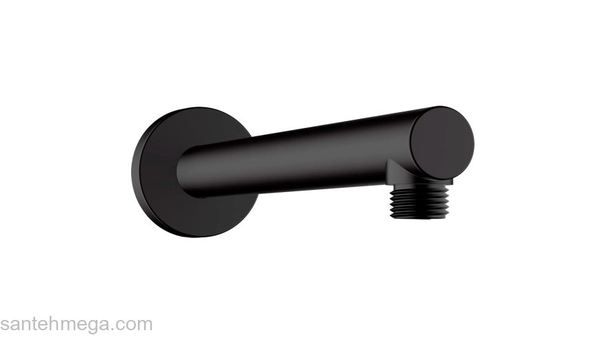 Душевой держатель 24 см Hansgrohe Vernis Blend 27809670 черный. Фото