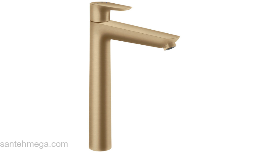 Смеситель для раковины Hansgrohe Talis E 71717140 бронза. Фото