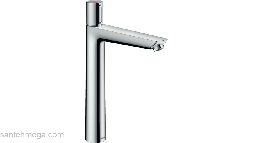 Смеситель для раковины Hansgrohe Talis Select E, 240, однорычажный, без сливного набора 71753000, хром. Фото